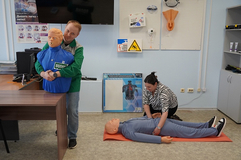 «Комбинат «Волна» оснастил учебный класс по охране  труда современным оборудованием